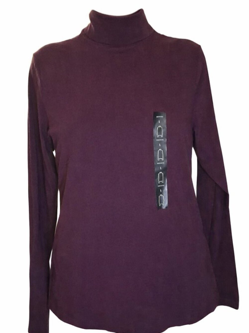 Banana Republic NWT Purple Long Sleeve Turtleneck- Woman's- L